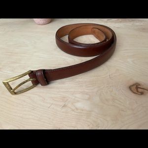 Jos. A. Bank brown genuine leather belt